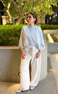Linen Ballon Sarouel Pants