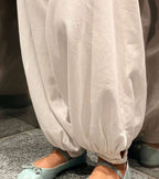 Linen Ballon Sarouel Pants