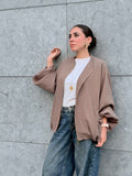 Mocha Bomber Jacket