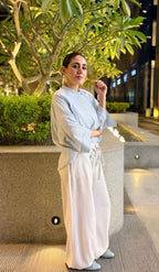 Linen Ballon Sarouel Pants