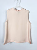 Essential Sleeveless Rose Satin Top