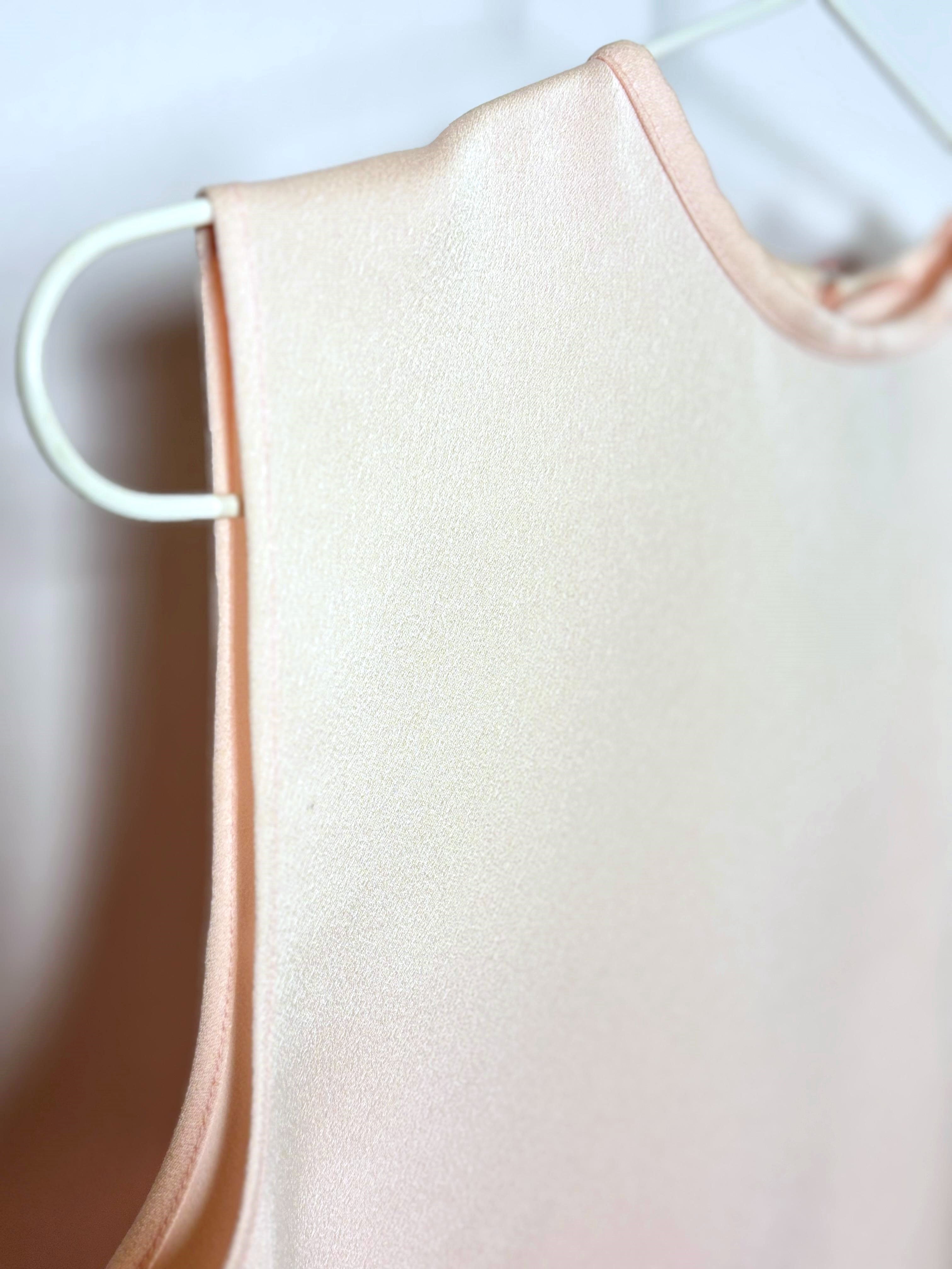 Essential Sleeveless Rose Satin Top