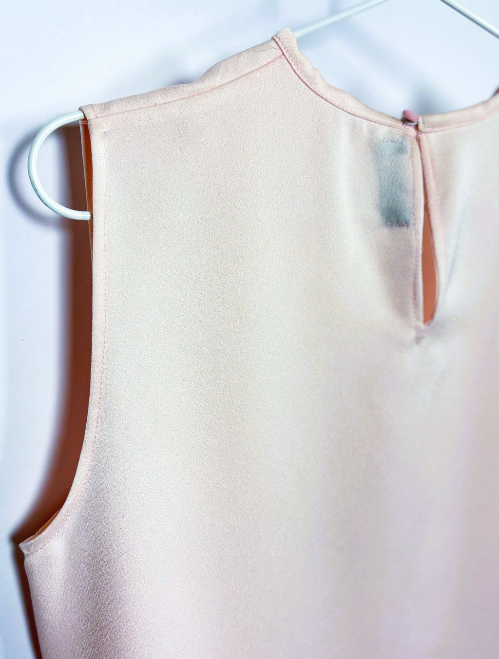 Essential Sleeveless Rose Satin Top