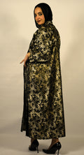 Paisley Black-Gold Kaftan