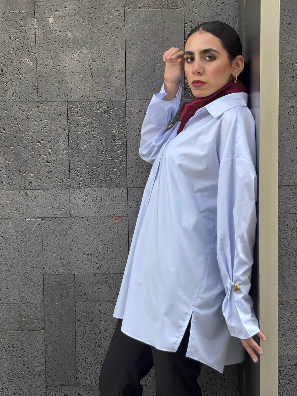 Edge Line Blue Shirt