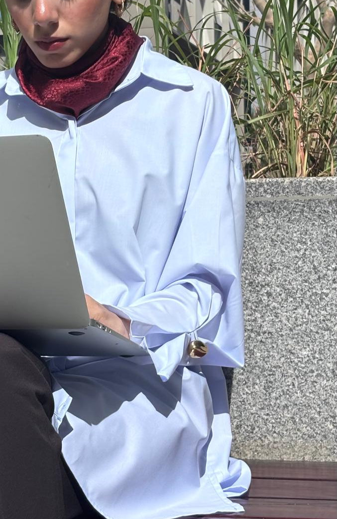 Edge Line Blue Shirt