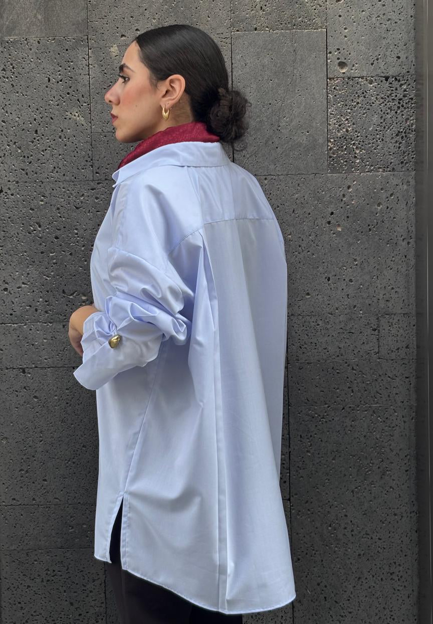 Edge Line Blue Shirt