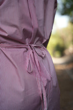 Basic Poplin Red-Striped Shirt