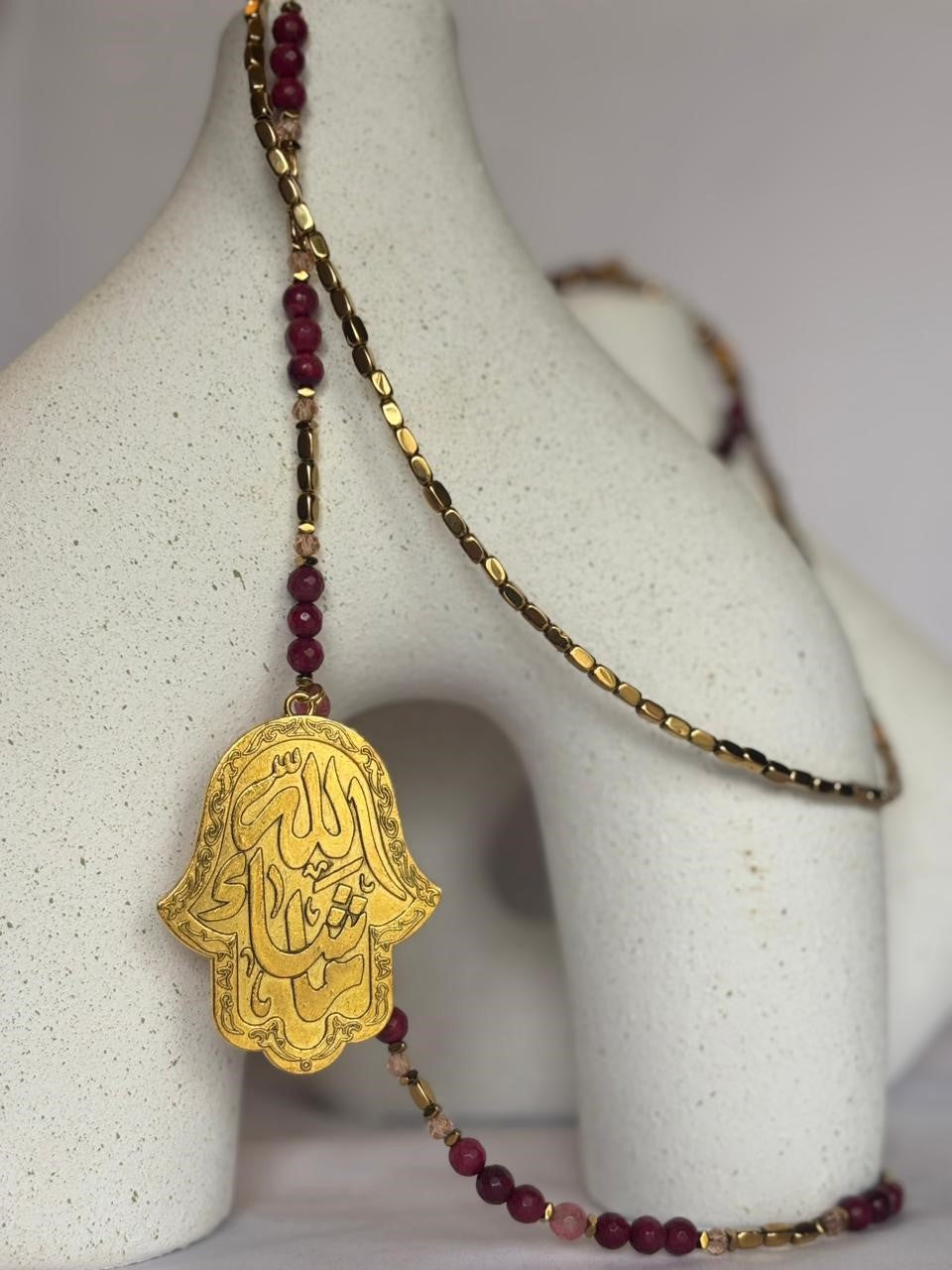 KAF Round Long Necklace