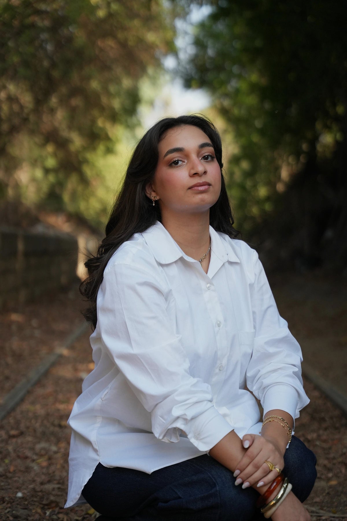 Basic Poplin White Shirt