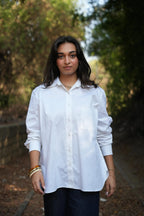 Basic Poplin White Shirt