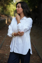 Basic Poplin White Shirt